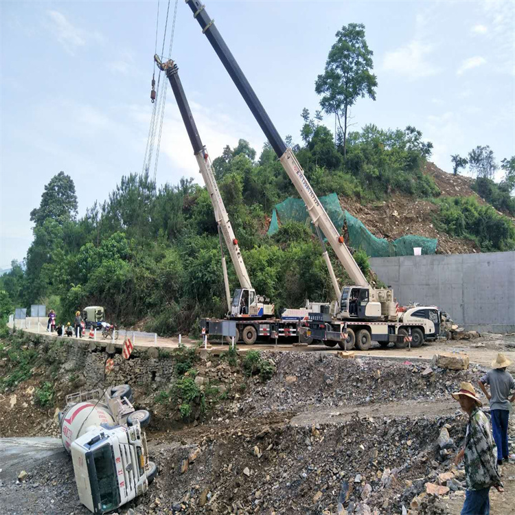 南平南平24小时应急道路救援吊装吊装现场实拍